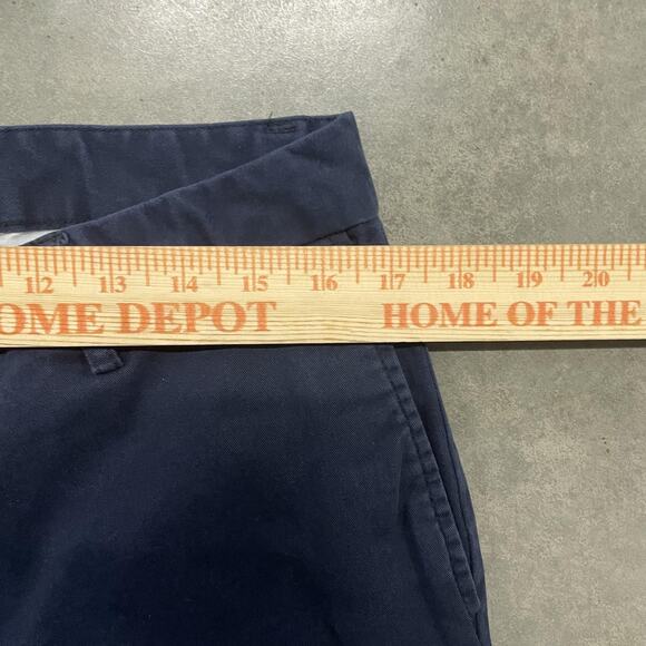 Old Navy Chino Pants Mens 34x30 Navy Blue Athletic Built-In Flex Stretch Casual - Picture 2 of 6